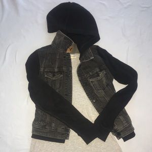 Sweatshirt Jean Jacket